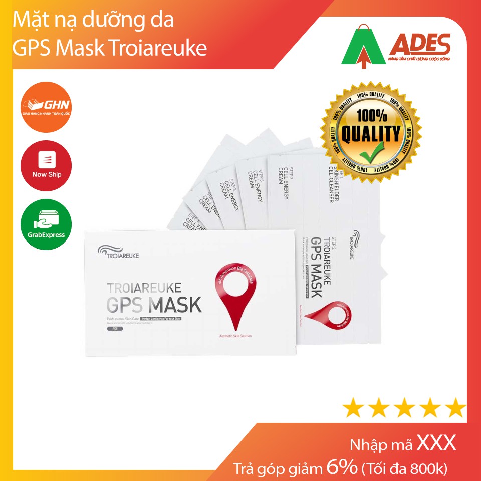 Mặt nạ dưỡng da GPS Mask Troiareuke - Chính hãng