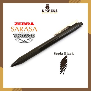Bút gel Zebra Sarasa Clip – 0.5mm – Màu đen vintage (Sepia Black)