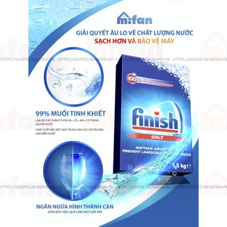Muối rửa bát Finish 1.5kg