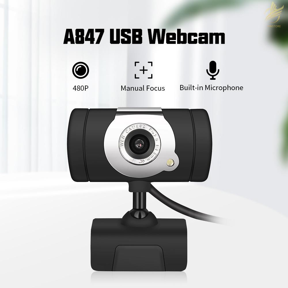 Webcam Âm Thanh Sống Động Yins Hxsj A847 480p Cao Cấp | WebRaoVat - webraovat.net.vn