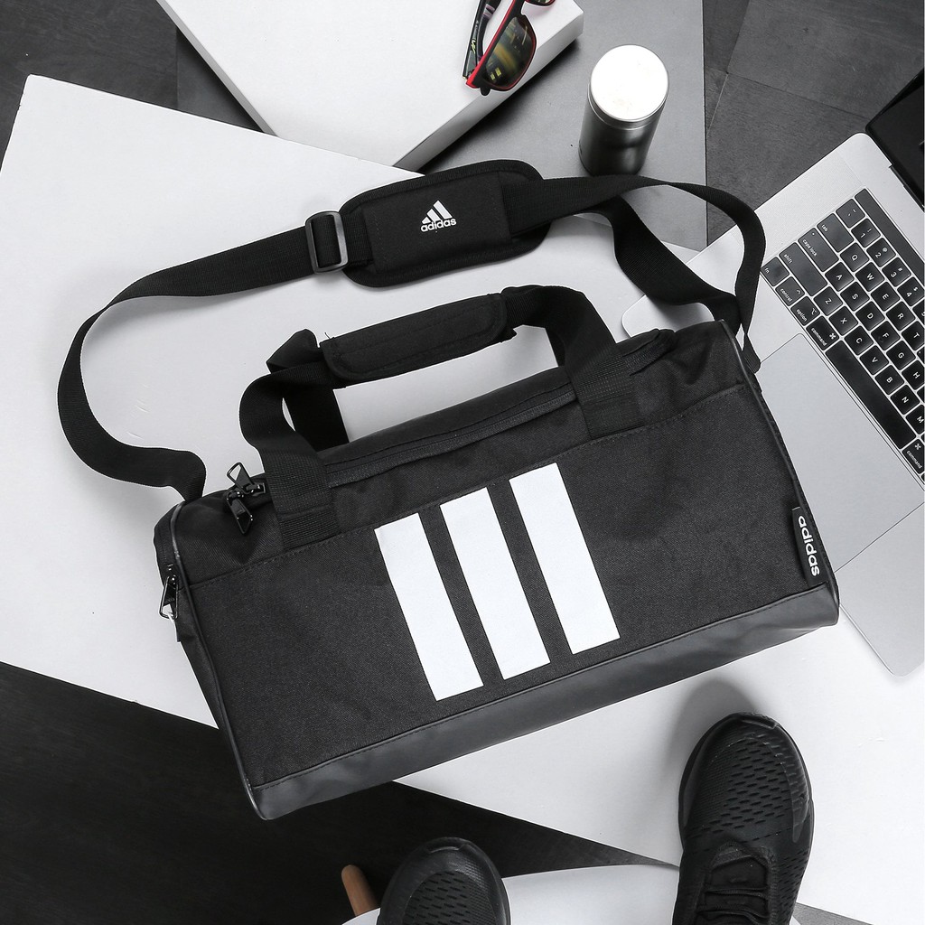 Túi trống ADIDAS 3 Stripes GE1237 duffel bag, túi trống du lịch nhỏ gọn, tiện lợi, thời trang new