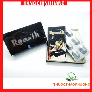 ✅Viên uống ROCKET 1H⚡️Hoàn toàn thảo dược an toàn khi sử dụng lâu dài. ⚡️Bền bỉ suốt 1 giờ,khẳng định đẳng cấp phái mạnh
