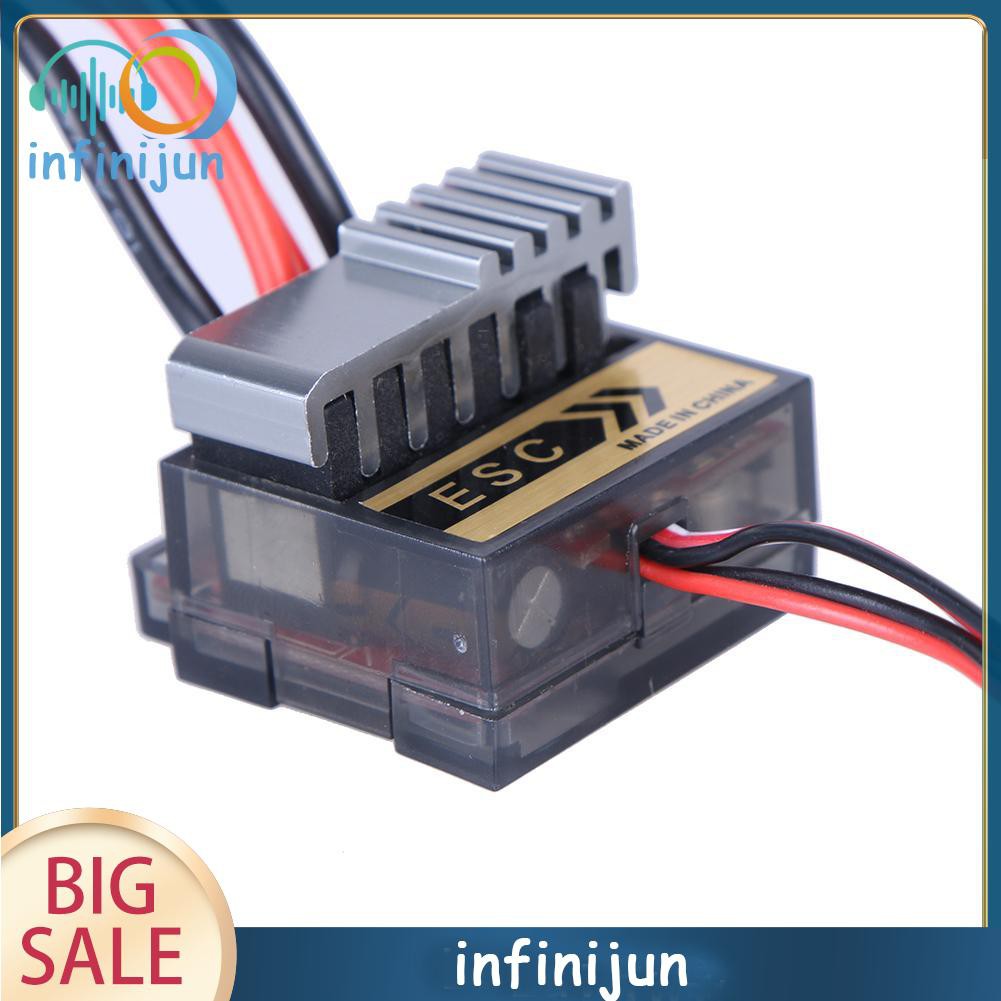 Bộ Điều Khiển Tốc Độ Động Cơ Chổi Than Hsp 320a 1/8 1/10 Esc Cho Xe Hơi/Tàu Thuyền