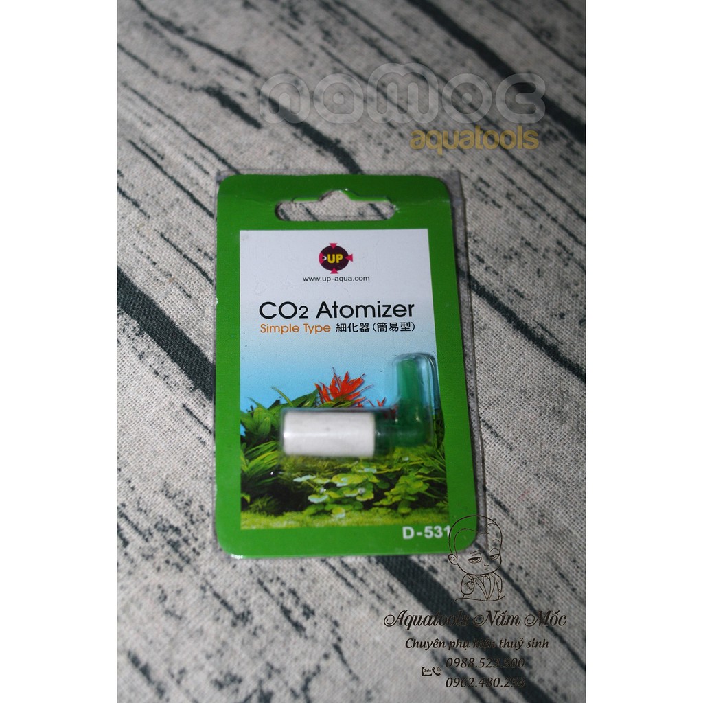Sủi CO2 UP AQUA D-531 | D-534 ☘ Cốc Sủi Hoà Tan CO2 Chữ L Cho Bể Thuỷ Sinh