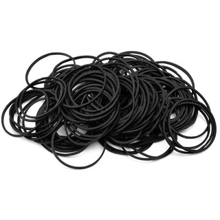 70 black rubber bands