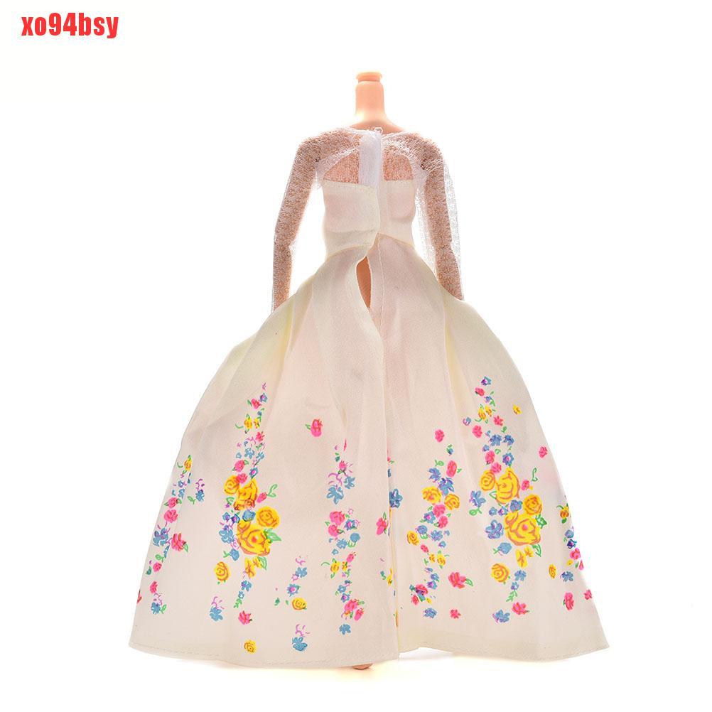 1 Đầm Dạ Hội Thời Trang Cho Búp Bê Barbie 94bsy