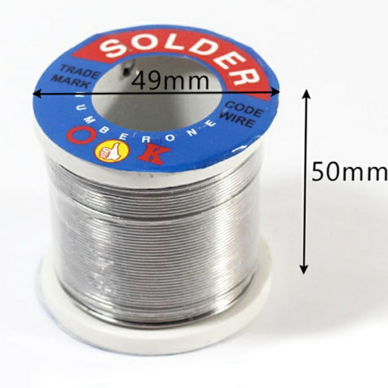 Thiếc Hàn SOLDER-Ok 0.8mm Cuộn To 100g (LOẠI 1 )