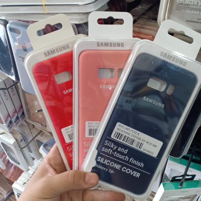 Ốp lưng chống bẩn silicon cover cho Galaxy S8 Plus - Nhiều màu