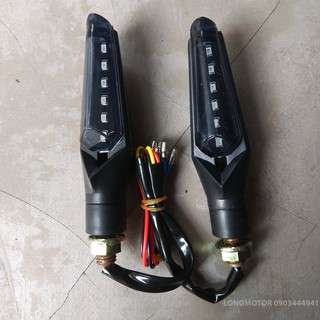 Đèn xi nhan LED 2 mặt, độ cho các dòng xe thể thao, exciter, fz, z300, CBR...