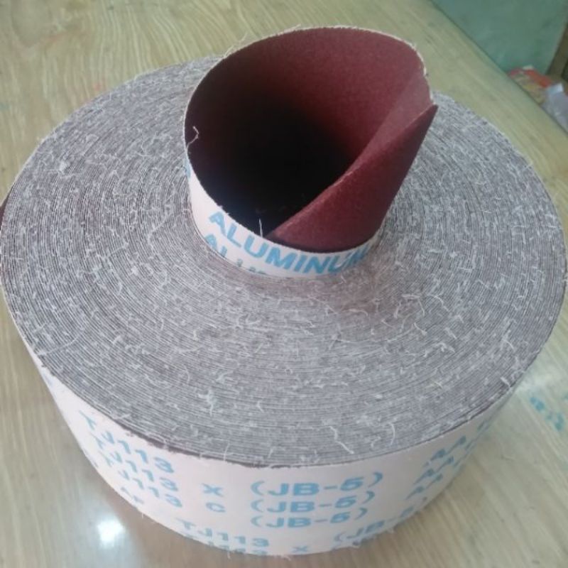 Nhám vải cuộn - JB5-AA 150 ,180 Khổ rộng 10cm -BÁN THEO M (cao 10cm dài 1mét)