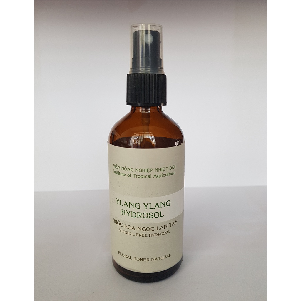 Nước cất hydrosol không cồn dưỡng da 100ml (Nước hoa hồng, hạt phỉ, hoa oải hương, hoa cúc la mã, cỏ vetiver...)