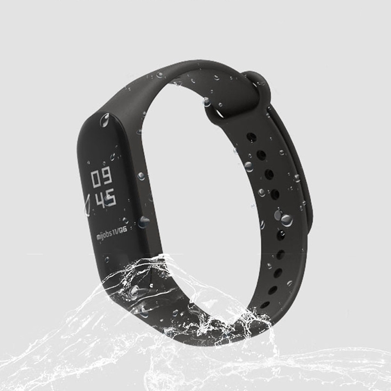 Đây đeo đồng hồ Xiaomi Mi Band 4 3 bằng silicon