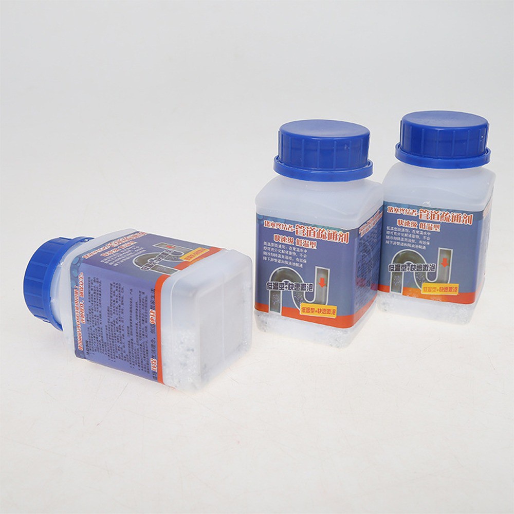 [Tổng Kho Sỉ] Lọ Thông Tắc Cống, Tẩy Rửa Bồn Cầu Toilet Cực Mạnh LỌ VUÔNG - Làm Tan Cặn Bẩn, Tóc, Rác Bồn Tắm, Rửa Bát