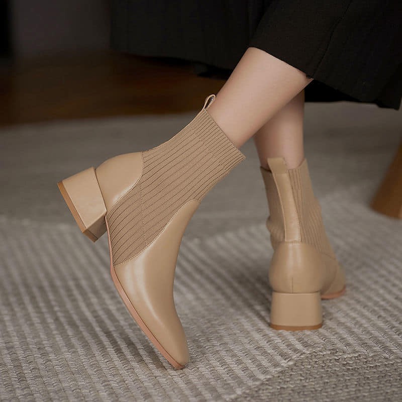 BOOT NỮ PHỐI LEN