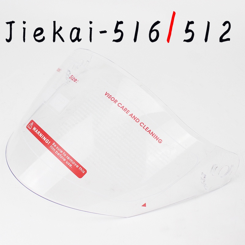 Jiekai 512 Mũ bảo hiểm xe máy ống kính, mặt nạ nửa đầu