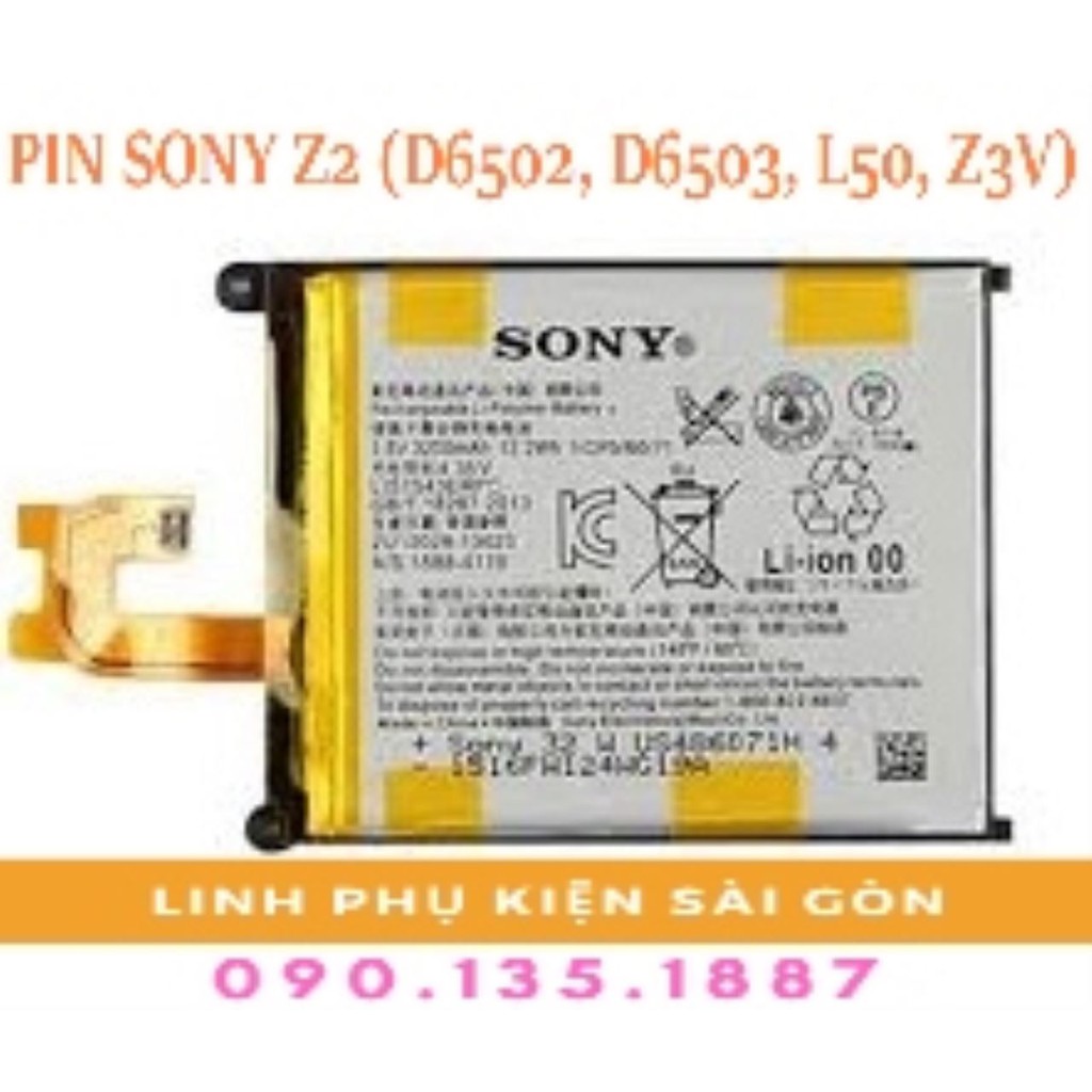 PIN SONY Z2 (D6502, D6503, L50, Z3V)