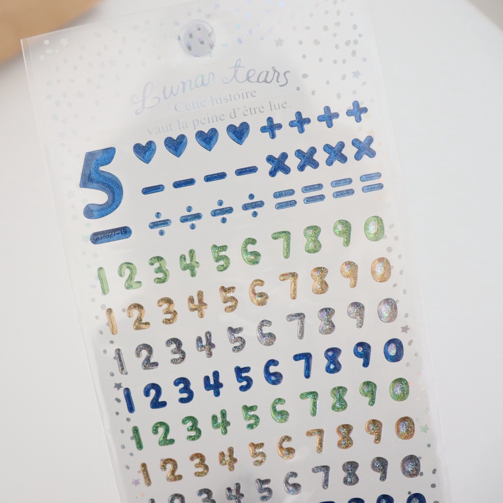 Bộ sticker dán trang trí hình chữ cái/chữ số 3D bằng chất liệu PVC | BigBuy360 - bigbuy360.vn