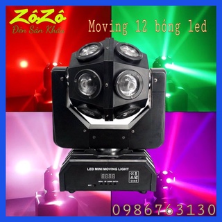 Đèn moving 12 mắt led