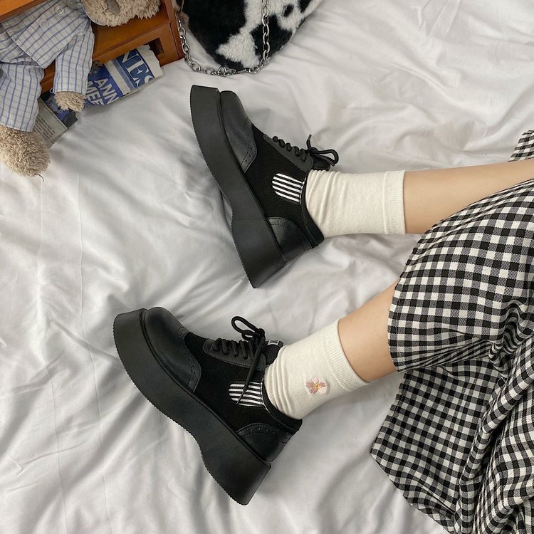 [ Mã 66CBSALE giảm 30K đơn 200K] Giày Đế Phẳng Cột Dây Xinh Xắn Thời Trang Cho Nữ | BigBuy360 - bigbuy360.vn