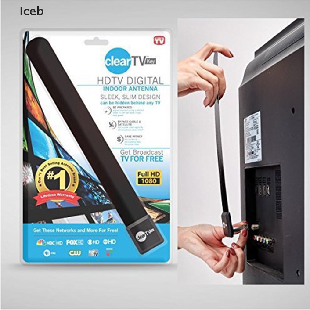 Ic 1 Ăng Ten HDTV FREE TV Kỹ Thuật Số Trong Suốt