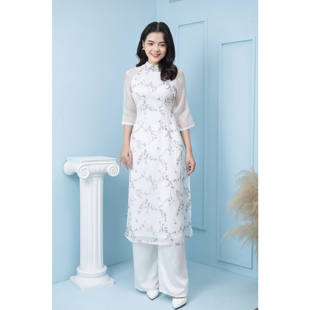 Áo Dài Cách Tân Nữ Lụa Tơ