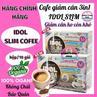 [ cafe ] cafe giảm cân thái lan, cà phê giảm cân idol slim 3in1 giảm mạnh gấp đôi, giảm cân thái lan