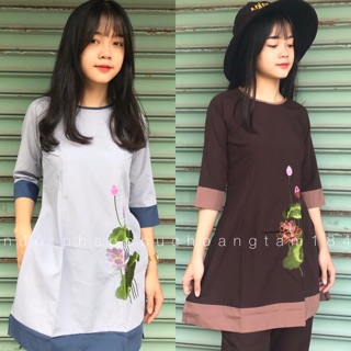 ĐỒ LAM ĐI CHÙA # CÁCH TÂN PHỐI VẠT