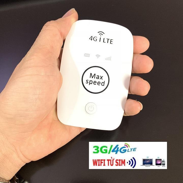 Thiết bị phát sóng wi-fi bằng sim điện thoại Max Speed 4G LTE chuẩn tốc độ