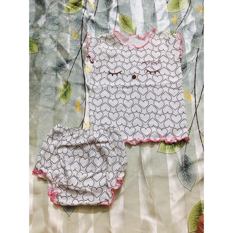 Đồ bộ hột gà cho bé từ 0-6 tháng