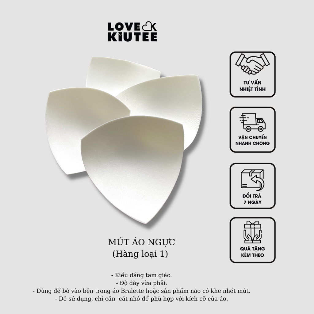 Mút nâng ngực tam giác dành cho bạn gái - LOVEKIUTEE