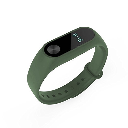 Dây đeo silicon 16 màu tùy chọn dành cho Xiaomi Mi Band 2