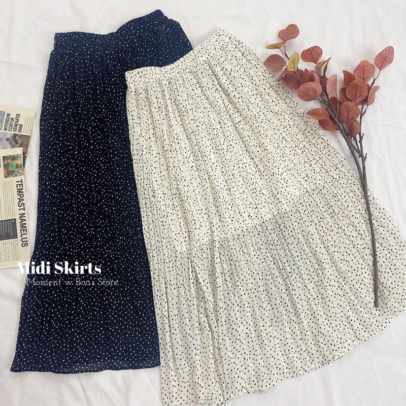 CHÂN VÁY XẾP LY CHỮ A