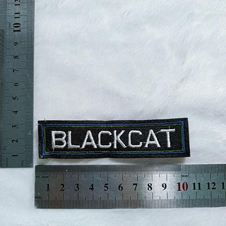 Sticker vải black cat t110616