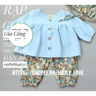 Rập giấybb29_ rập giấy cắt may bộ đồ bé gái