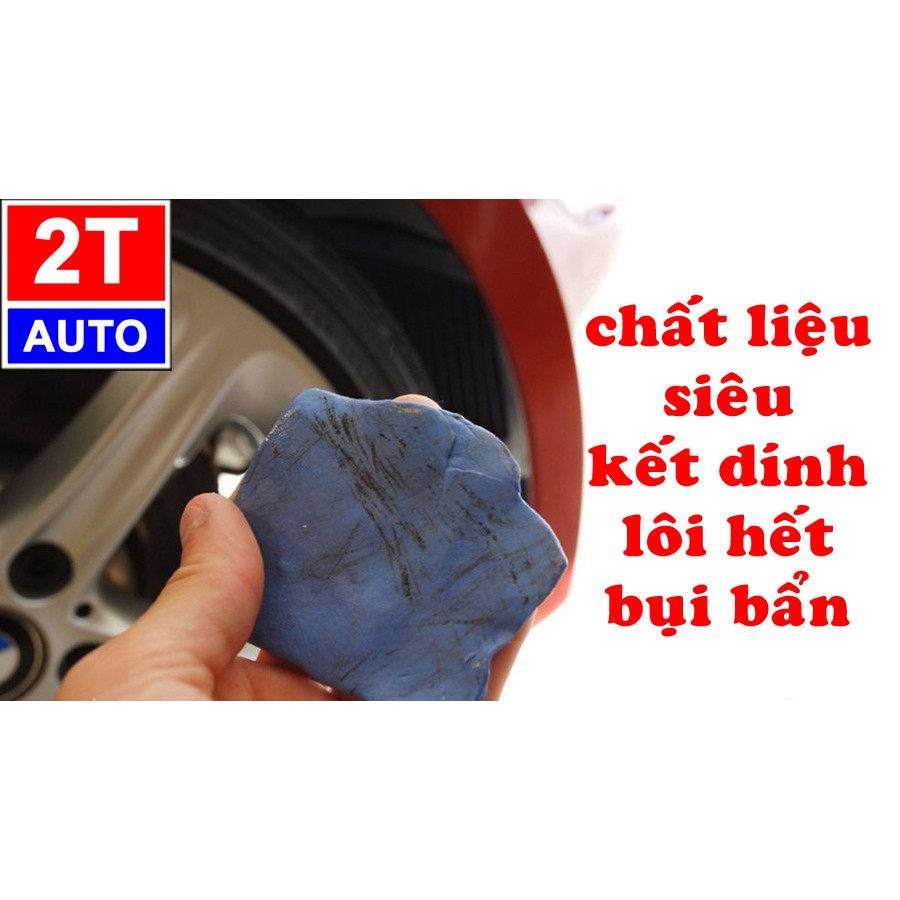 [ƯU ĐÃI KHỦNG] Đất sét tẩy bụi sơn, vết bẩn Cleaner Clay cho ô tô xe hơi: SKU:184