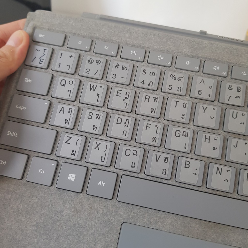 Sticker dán bàn phím tiếng Thái