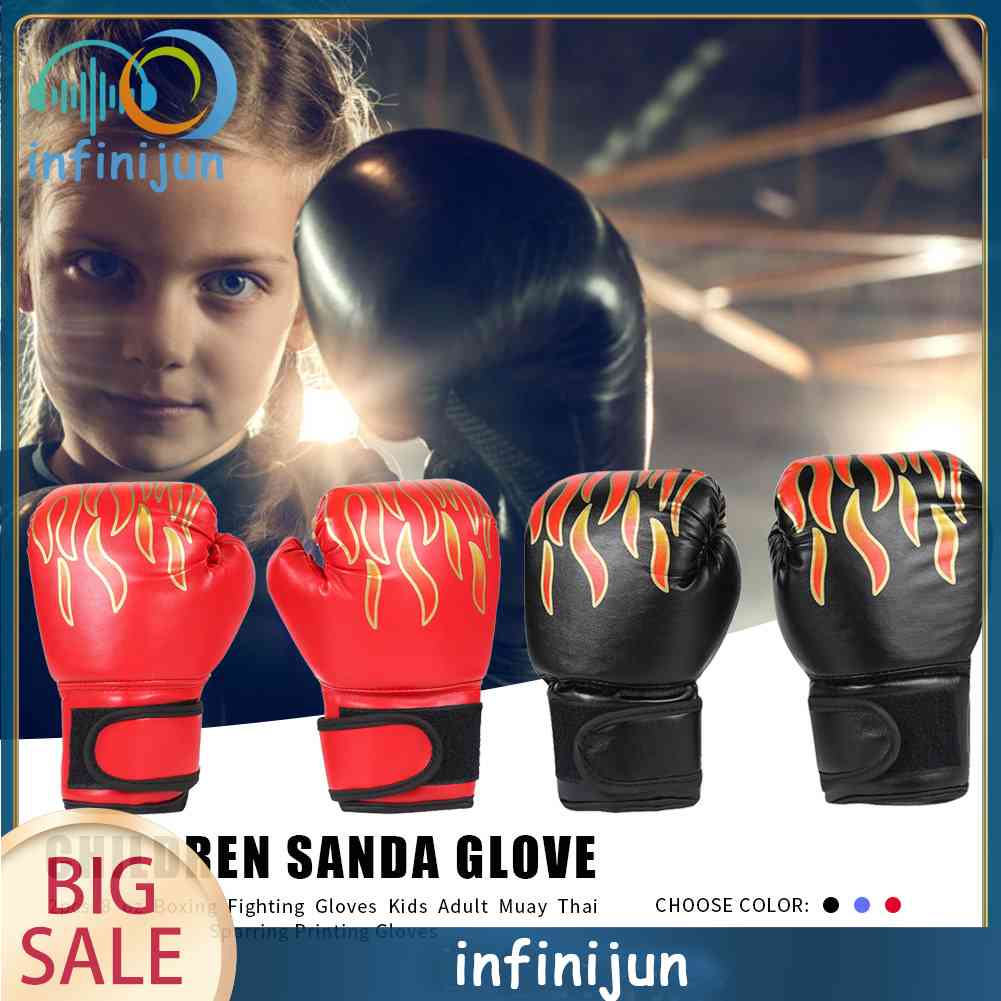 Set 2 Găng Tay Đấm Bốc Thoáng Khí Dành Cho Trẻ Em