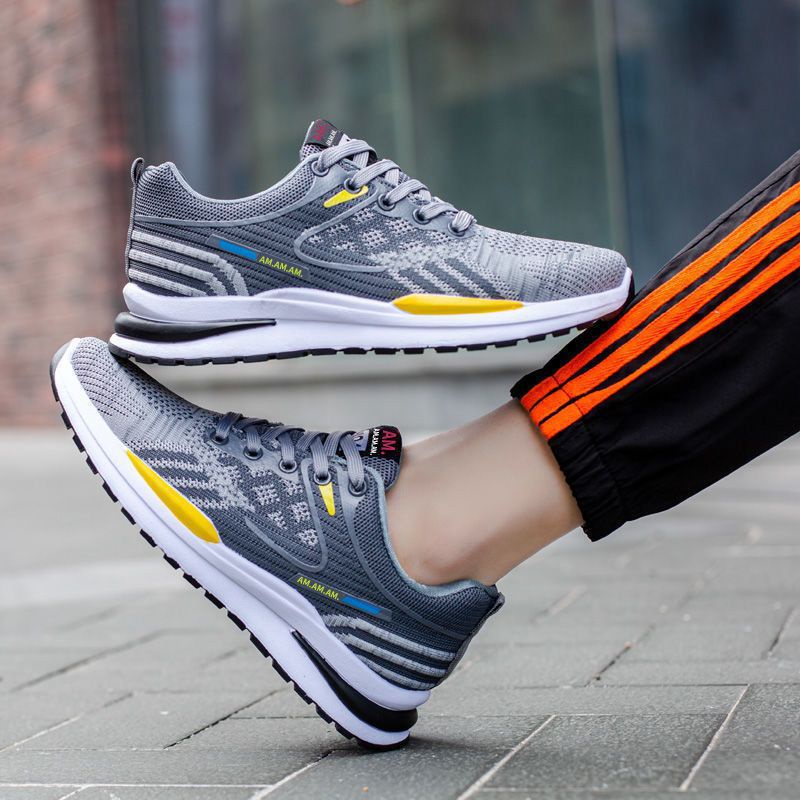 Giày Sneaker Nam, Giày Thể Thao Nam Zoom Chất Vải Cao Cấp Phong Cách Trẻ Trung Năng Động