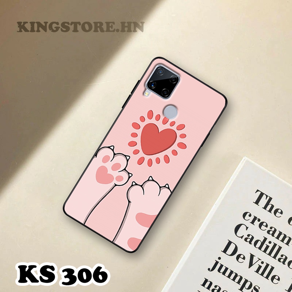 Ốp Lưng Oppo Realme C12- Realme C15 - Ốp Oppo in hình LoveCat - Chất liệu TPU siêu bền
