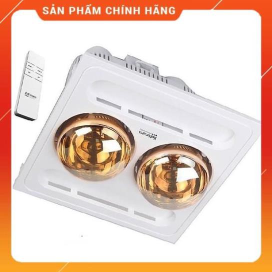 [Hỏa tốc 1 giờ] [FREESHIP] Đèn sưởi 2 bóng Kottmann âm trần có điều khiển từ xa K9-R - Hàng cao cấp - BH 12 tháng