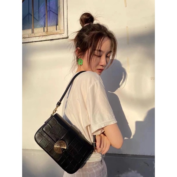 Túi xách nữ khoá tròn