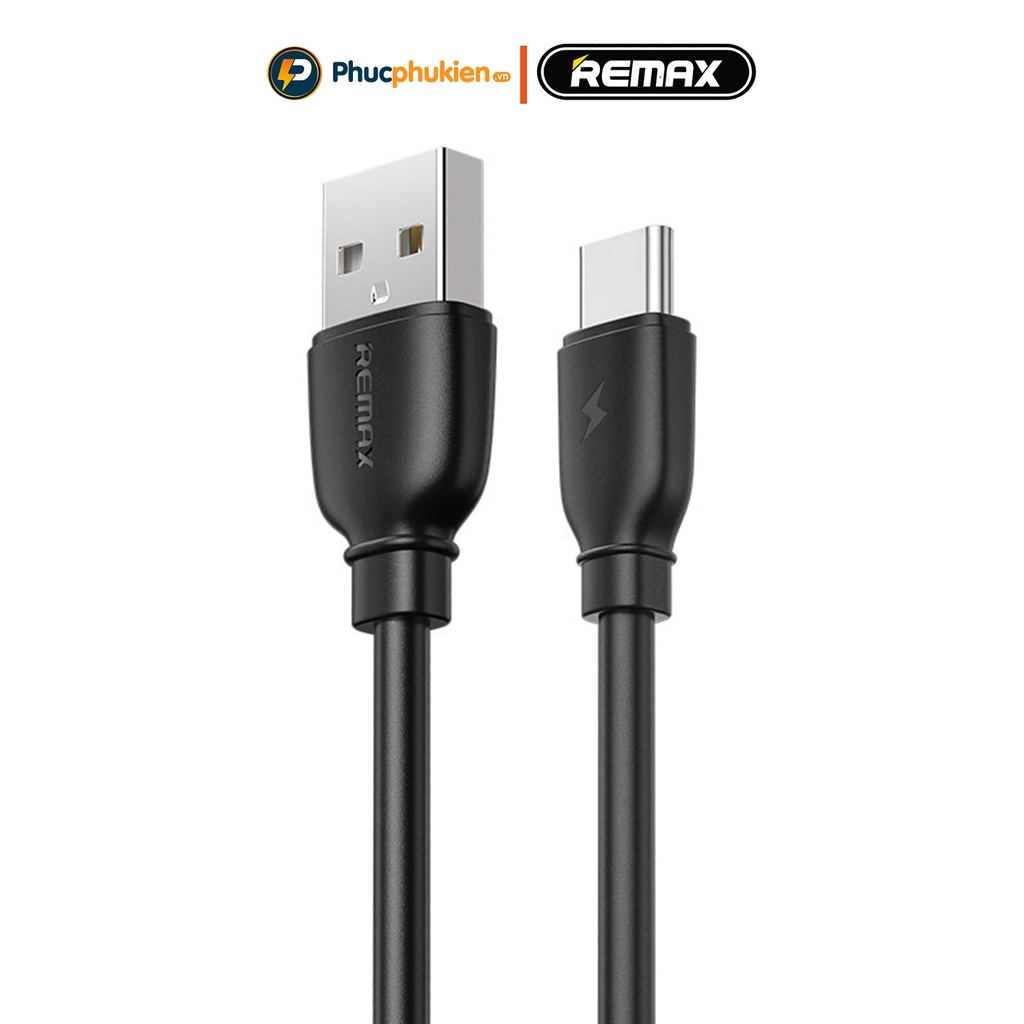 Dây sạc chính hãng Remax 138 hỗ trợ sạc nhanh 12w cho smart phone - Phúc Phụ Kiện Bảo hành 12 tháng 1 đổi 1
