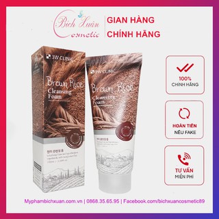 SỮA RỬA MẶT GẠO BROWN RICE ROAM CLEANSING - 3W CLINIC
