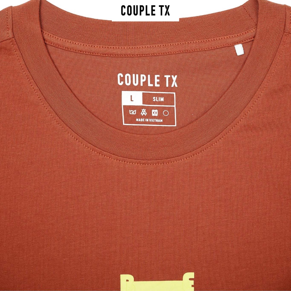 Áo thun nam Couple TX slim fit in typo Be Unique MTS 1192