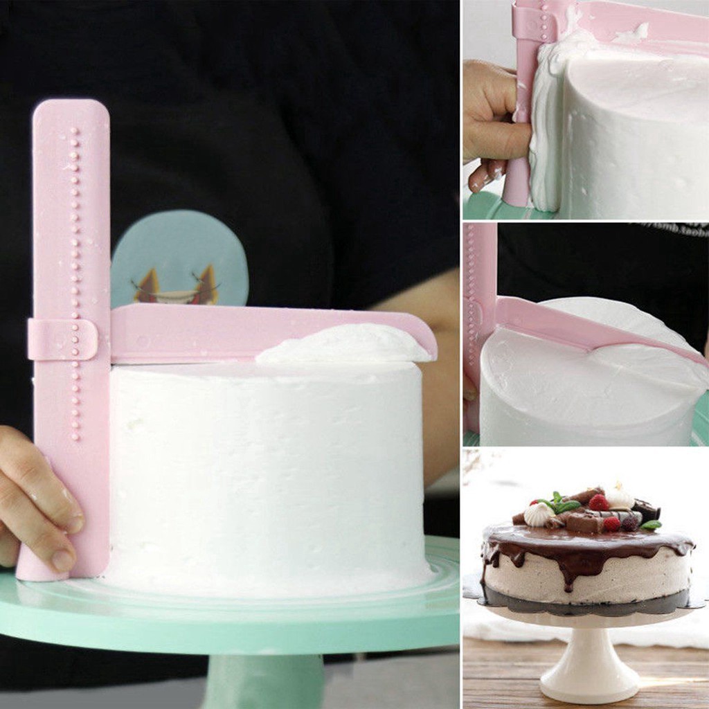 Dụng Cụ Làm Phẳng Mặt Bánh Kem Tùy Chỉnh Tiện Dụng DIY