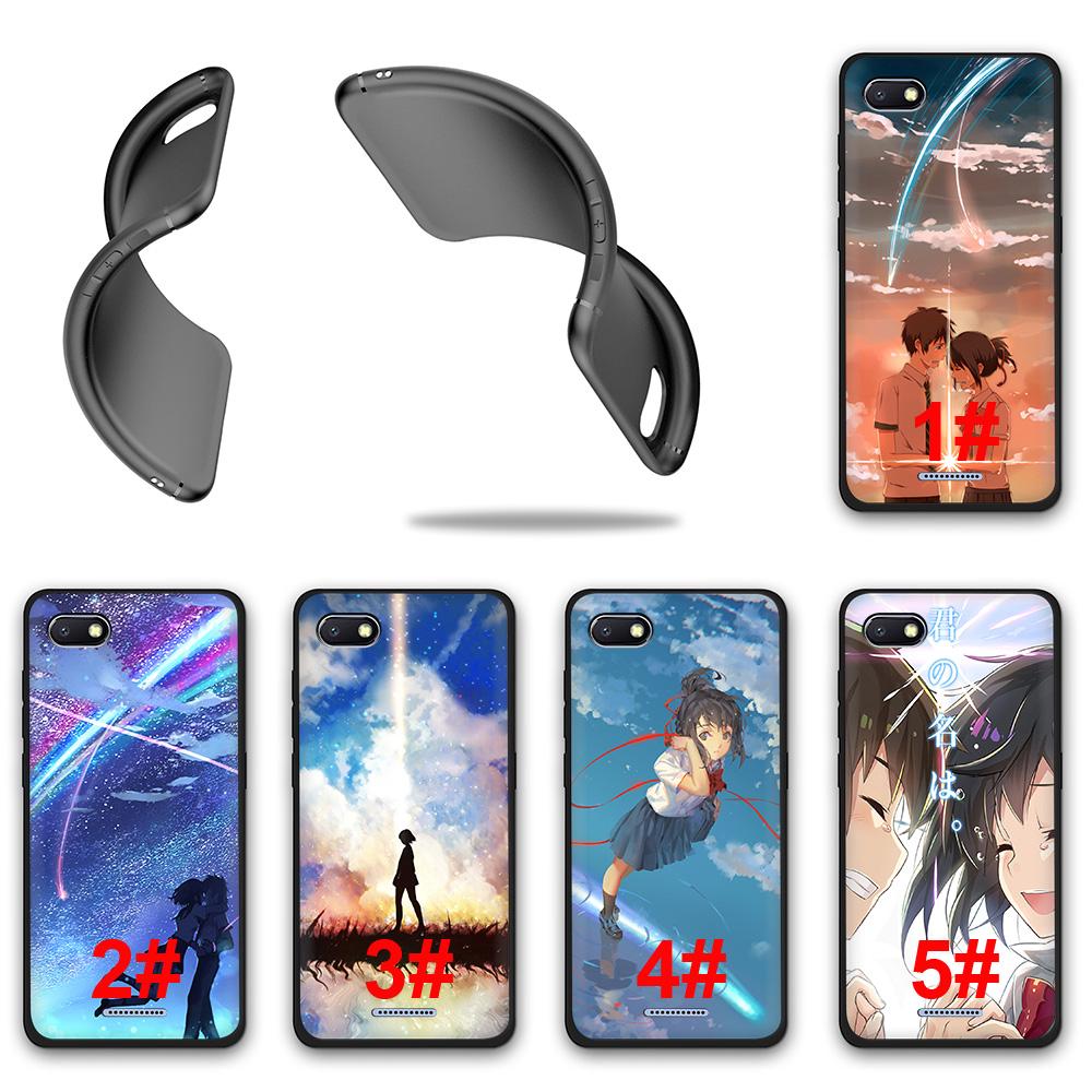 Ốp điện thoại TPU silicon in hình anime Your Name dành cho Xiaomi Redmi 5/5A/6/6A/7/Go/S2/Note 5Pro/6Pro/7Pro