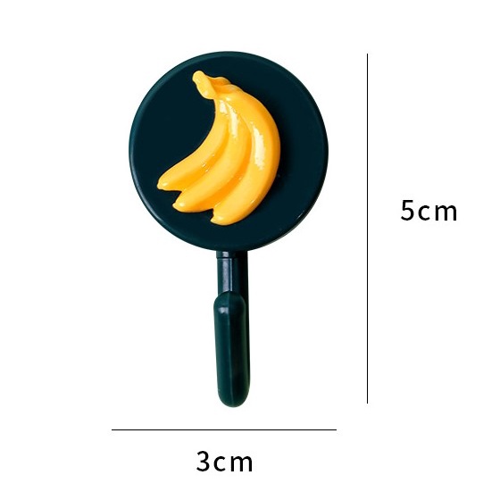 Móc treo đồ gắn tường nhựa màu pastel và họa tiết hoạt hình đáng yêu cute đa năng tiện lợi