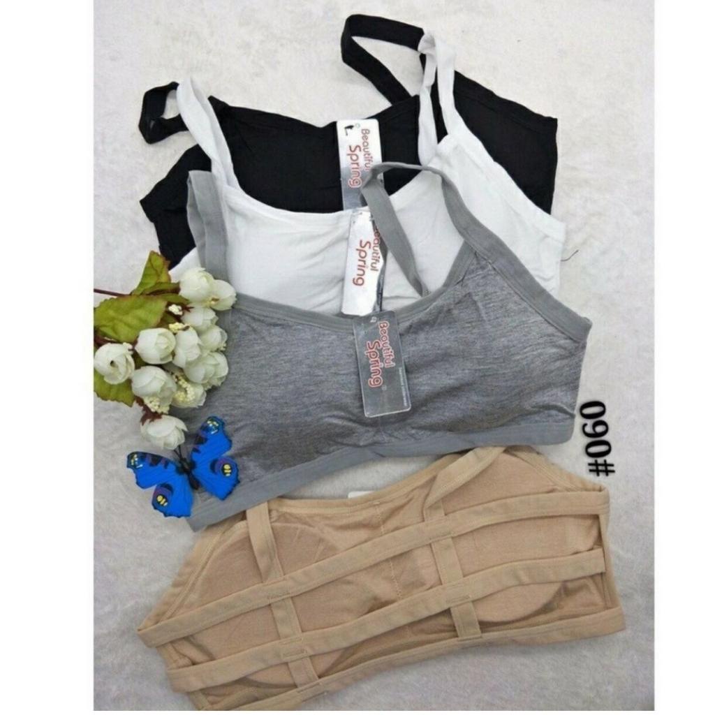 Áo Bra 3 Dây Không Gọng (áo bra học sinh)-Freesize