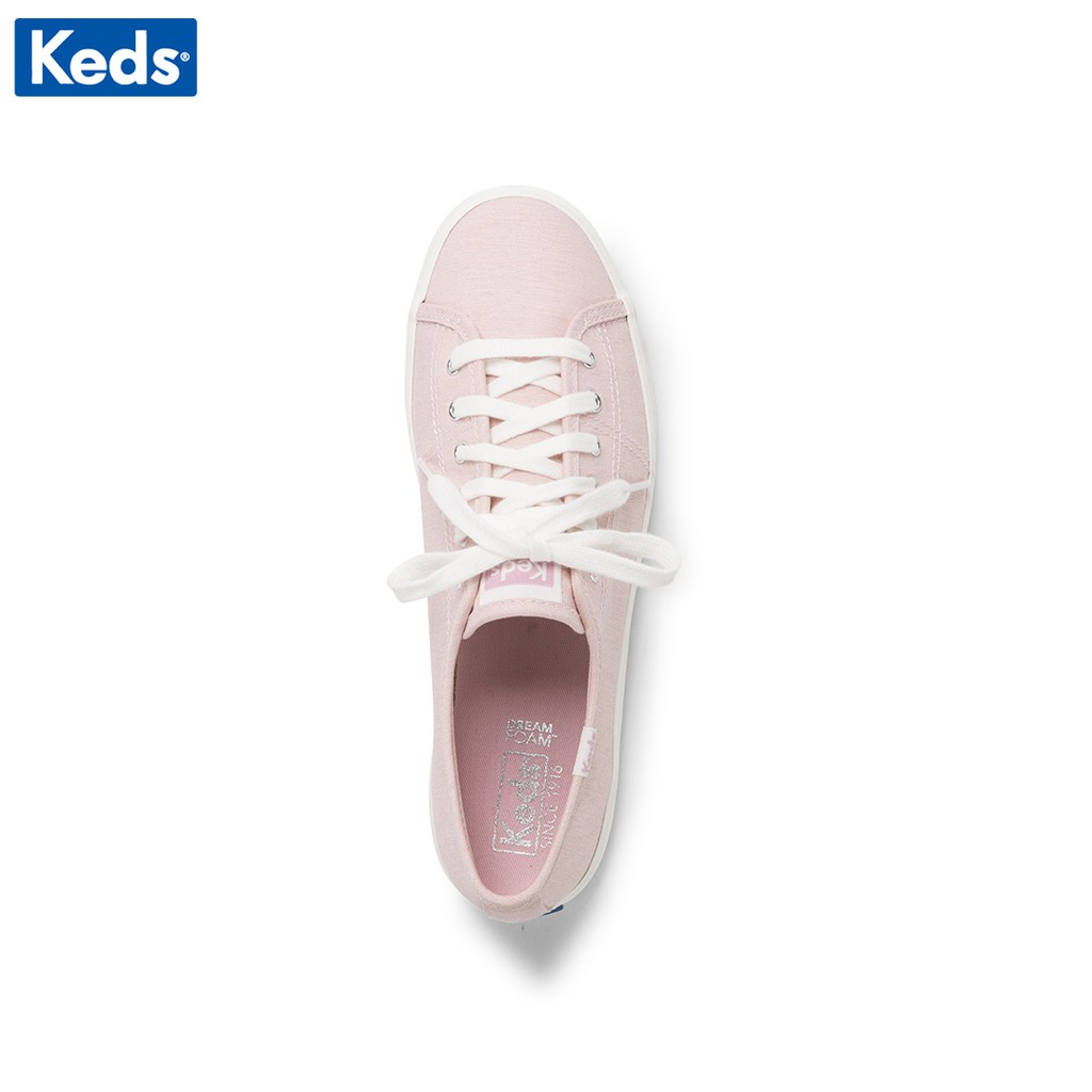 Giày Keds Nữ - Kickstart Mini Chambray Pink - KD059574