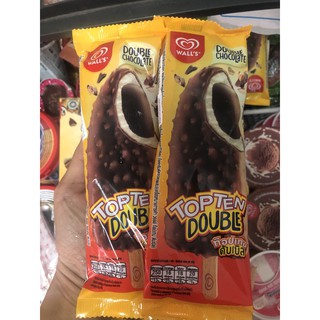 Kem Walls Topten Double (gồm chocolate và Vani)